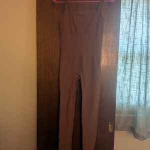 Women's Brown Jumpsuit